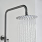 Set de ducha monomando Imex de latón PVD elegante y resistente