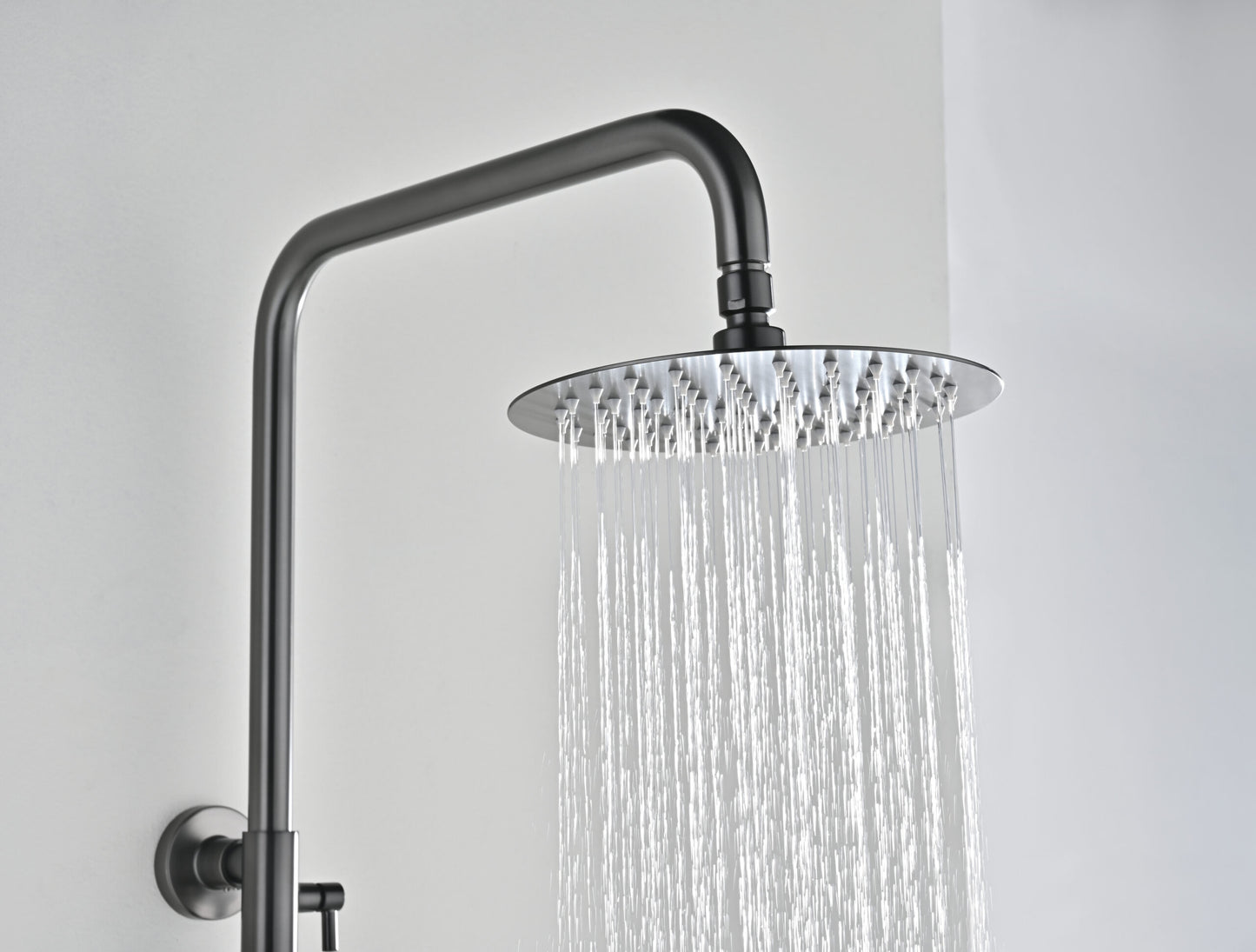 Set de ducha monomando Imex de latón PVD elegante y resistente