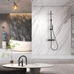 Imex set doccia monocomando nero opaco elegante e durevole