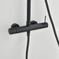 Imex set doccia monocomando nero opaco elegante e durevole
