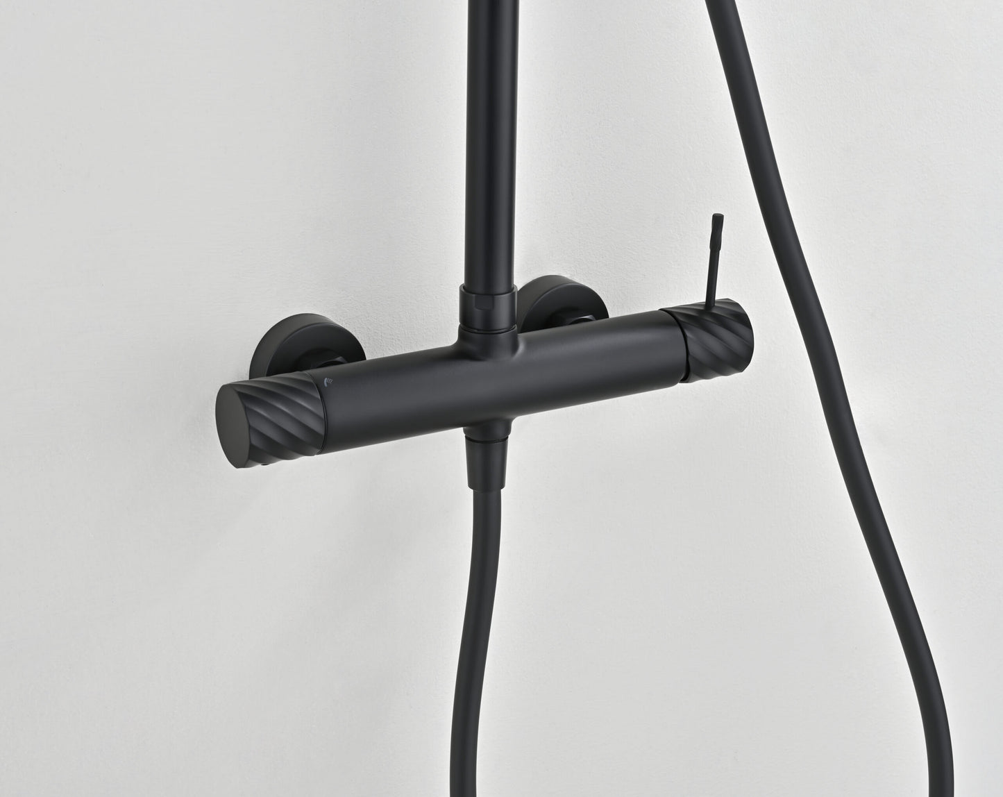 Imex set doccia monocomando nero opaco elegante e durevole