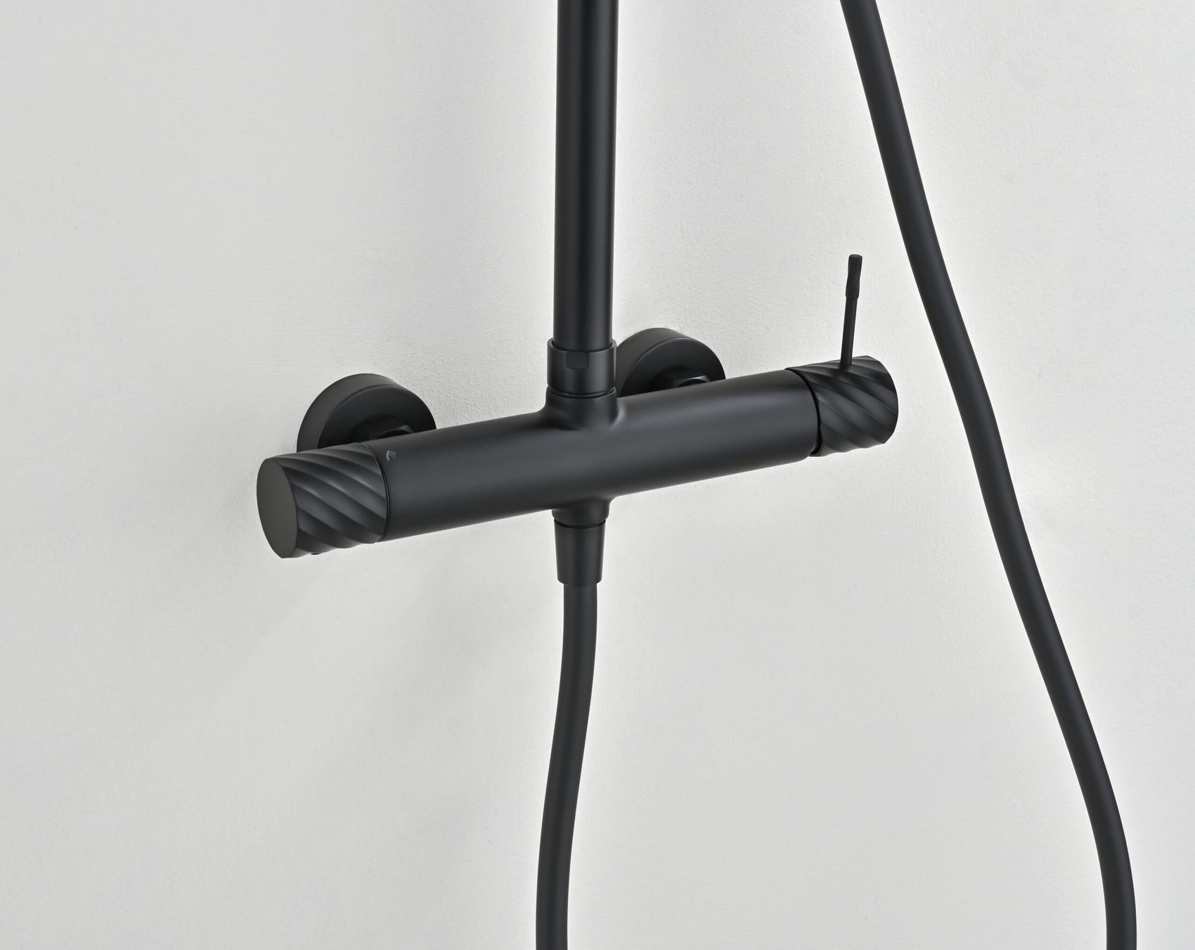 Imex set doccia monocomando nero opaco elegante e durevole