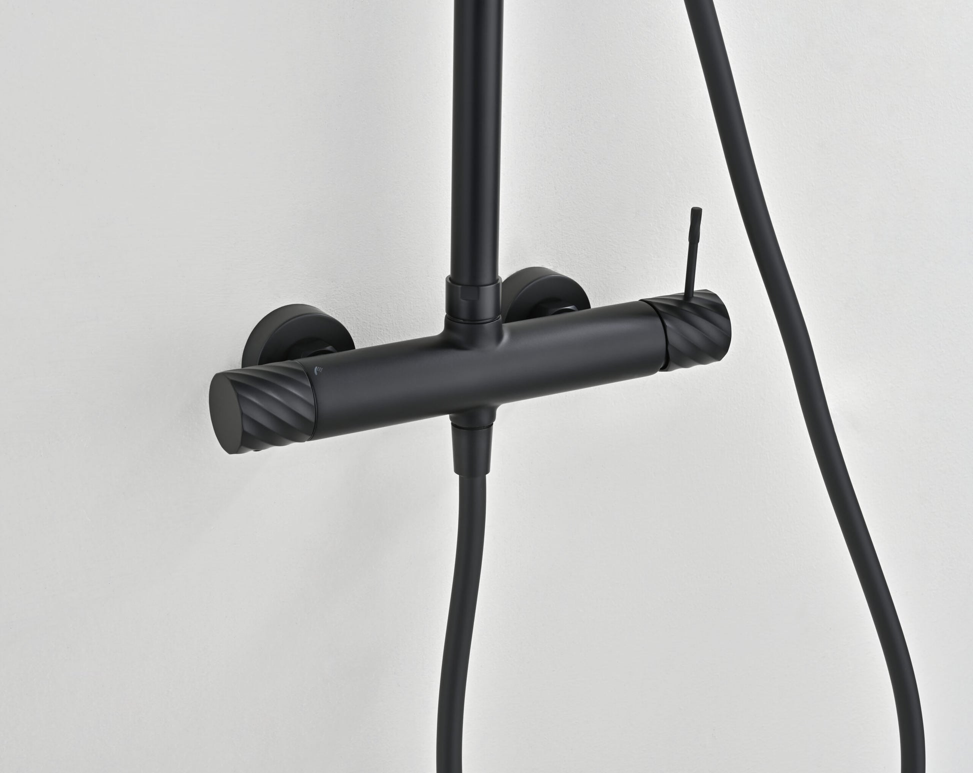Imex set doccia monocomando nero opaco elegante e durevole