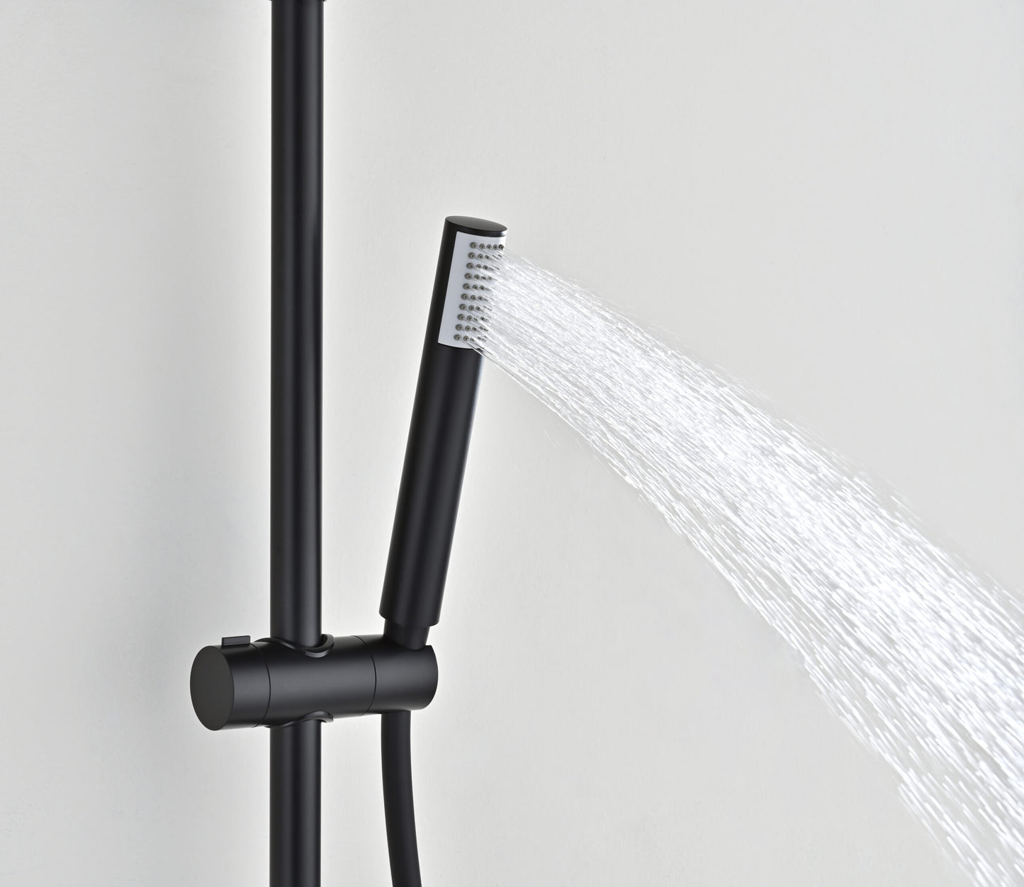 Imex set doccia monocomando nero opaco elegante e durevole