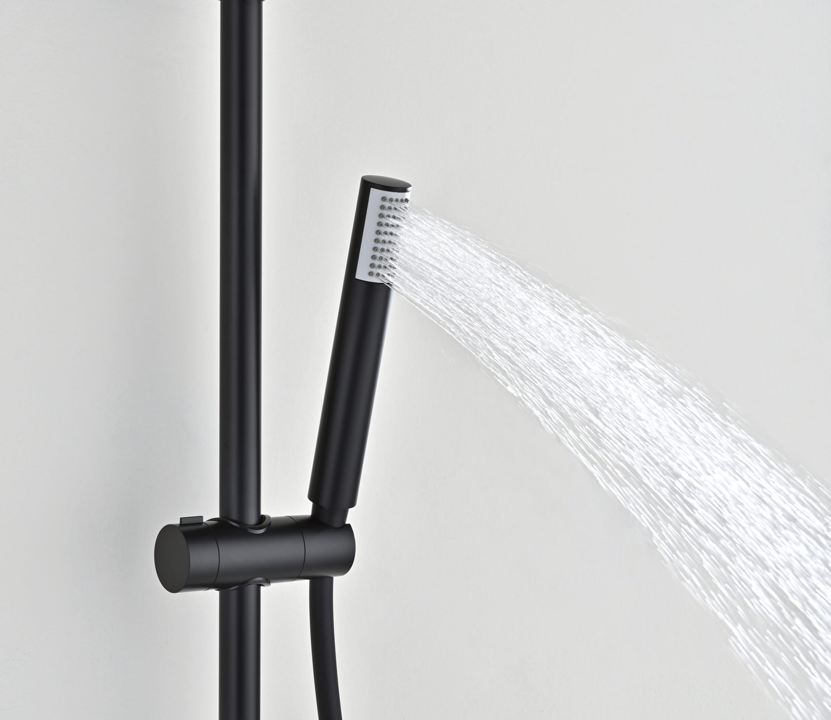 Imex set doccia monocomando nero opaco elegante e durevole