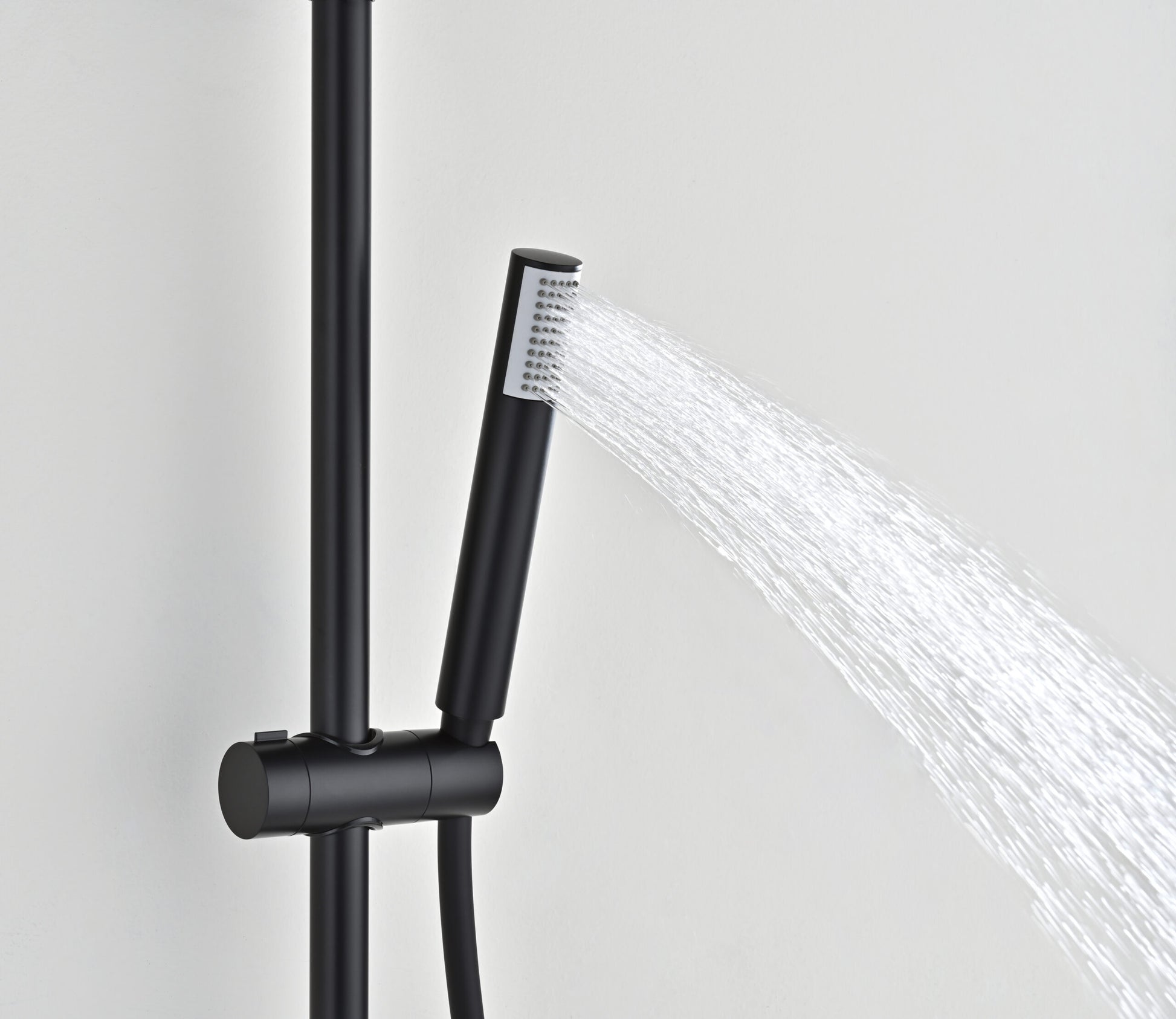 Imex set doccia monocomando nero opaco elegante e durevole