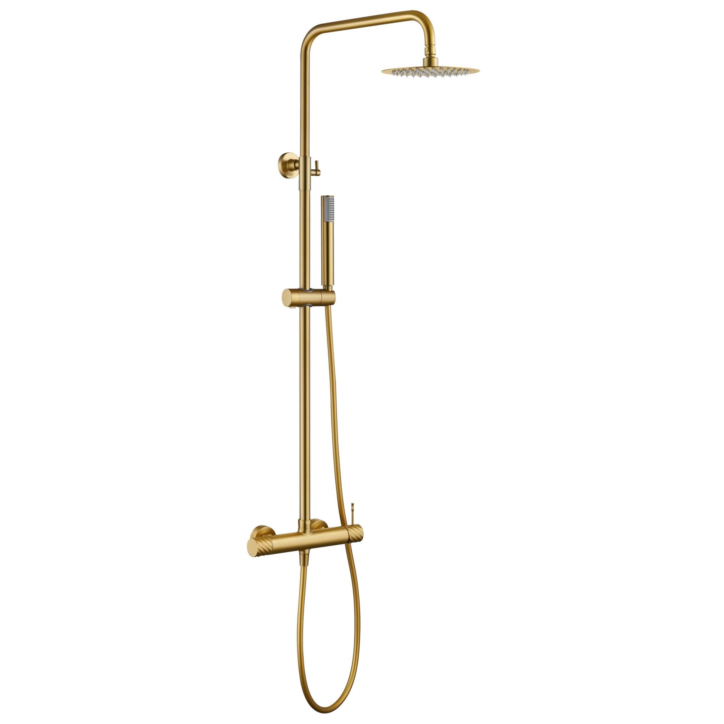 SET DOCCIA MONOCOMANDO BLESS ORO SPAZZOL