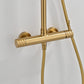 SET DOCCIA MONOCOMANDO BLESS ORO SPAZZOL