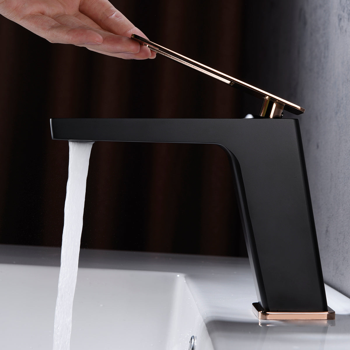 miscelatore lavabo imex suecia oro rosa qualita e design unico