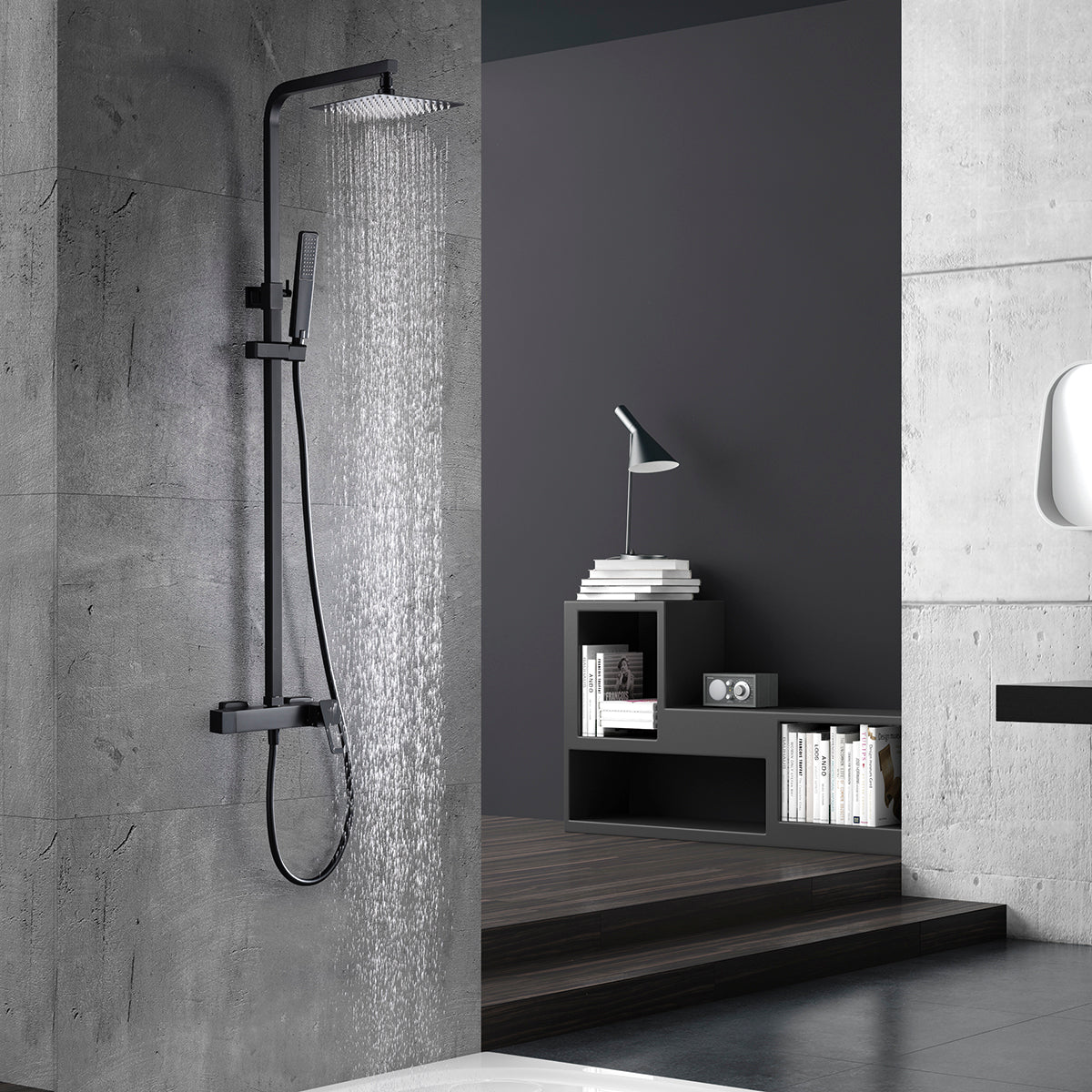 set doccia imex suecia nero opaco qualita design e durata acquista ora