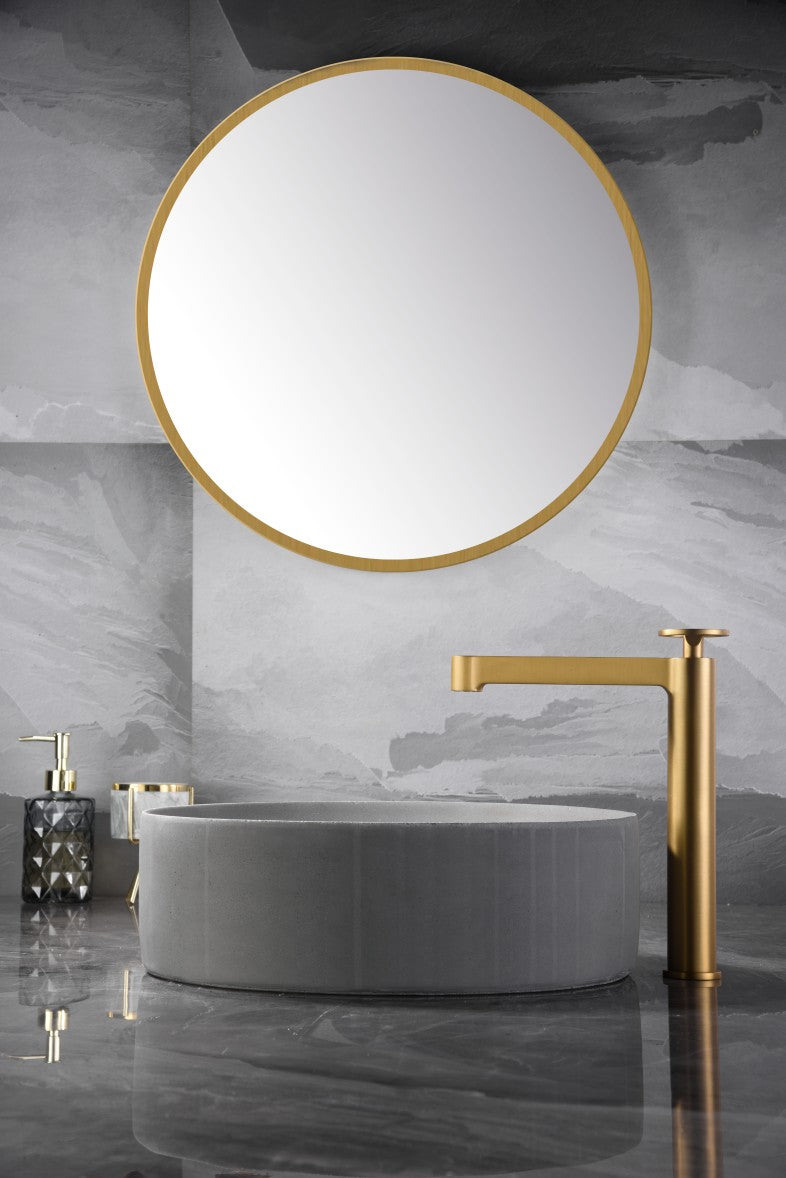 Miscelatore monocomando alto per lavabo