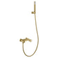 Set doccia monocomando Olimpo oro spazzo