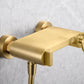 Set doccia monocomando Olimpo oro spazzo