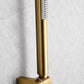 Set doccia monocomando spazzolato oro ro