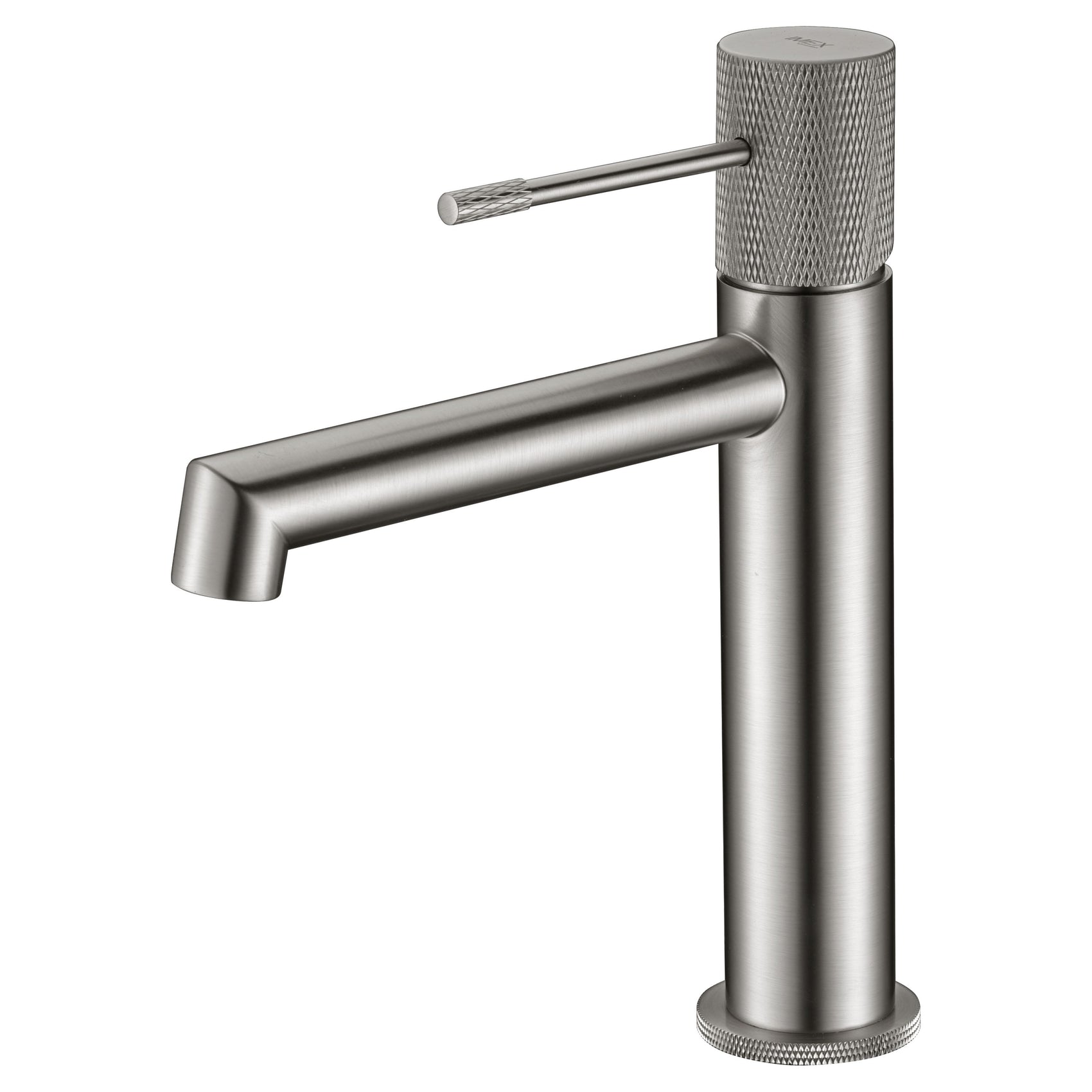 Miscelatore lavabo Line nikel spazzolato