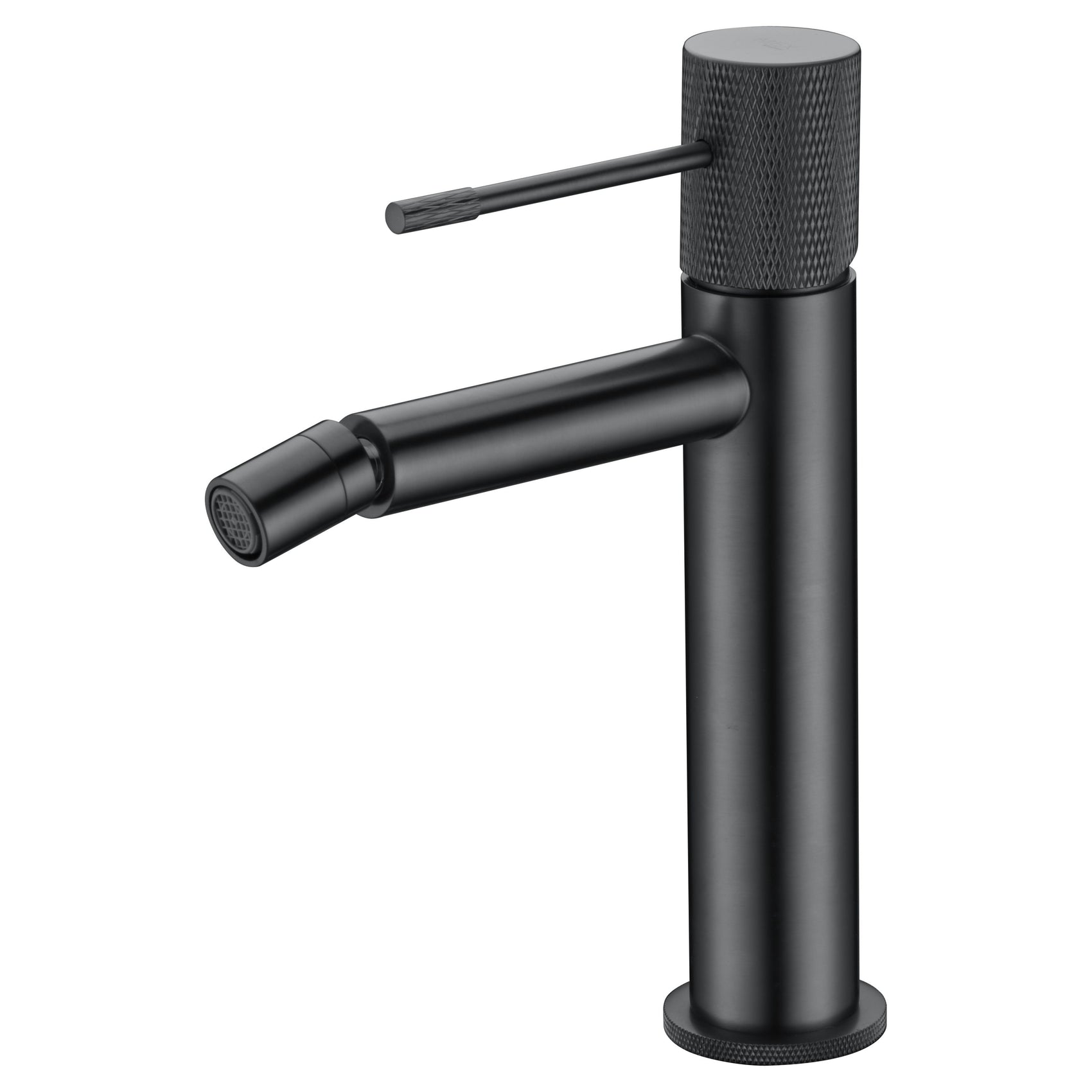 Miscelatore bidet Line black gun metal