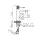 miscelatore bidet black gun metal qualita e design moderno a