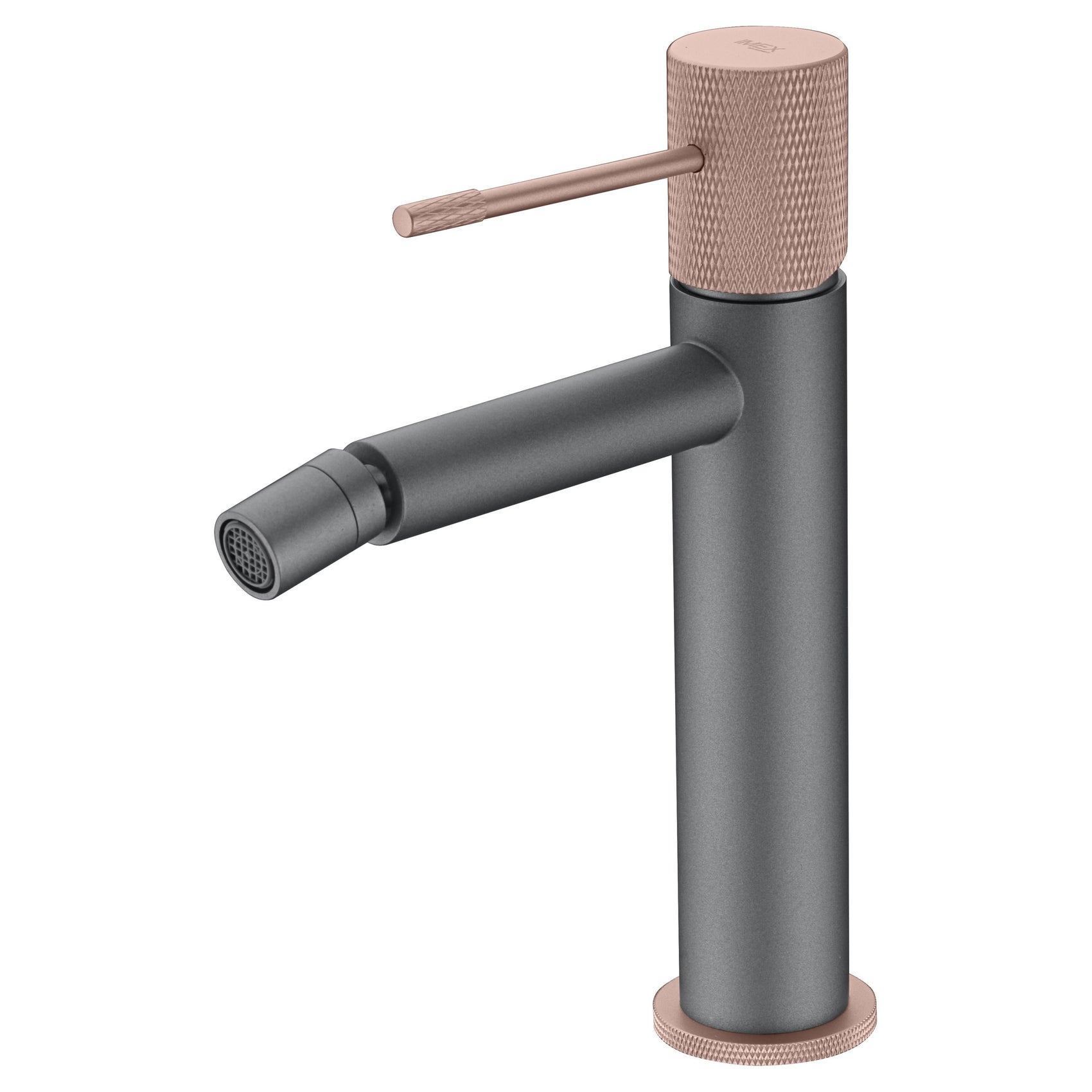 Miscelatore bidet Line grigio opaco cham