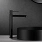 Miscelatore lavabo alto Line nero opaco