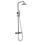 Colonna doccia miscelatore Line black gu