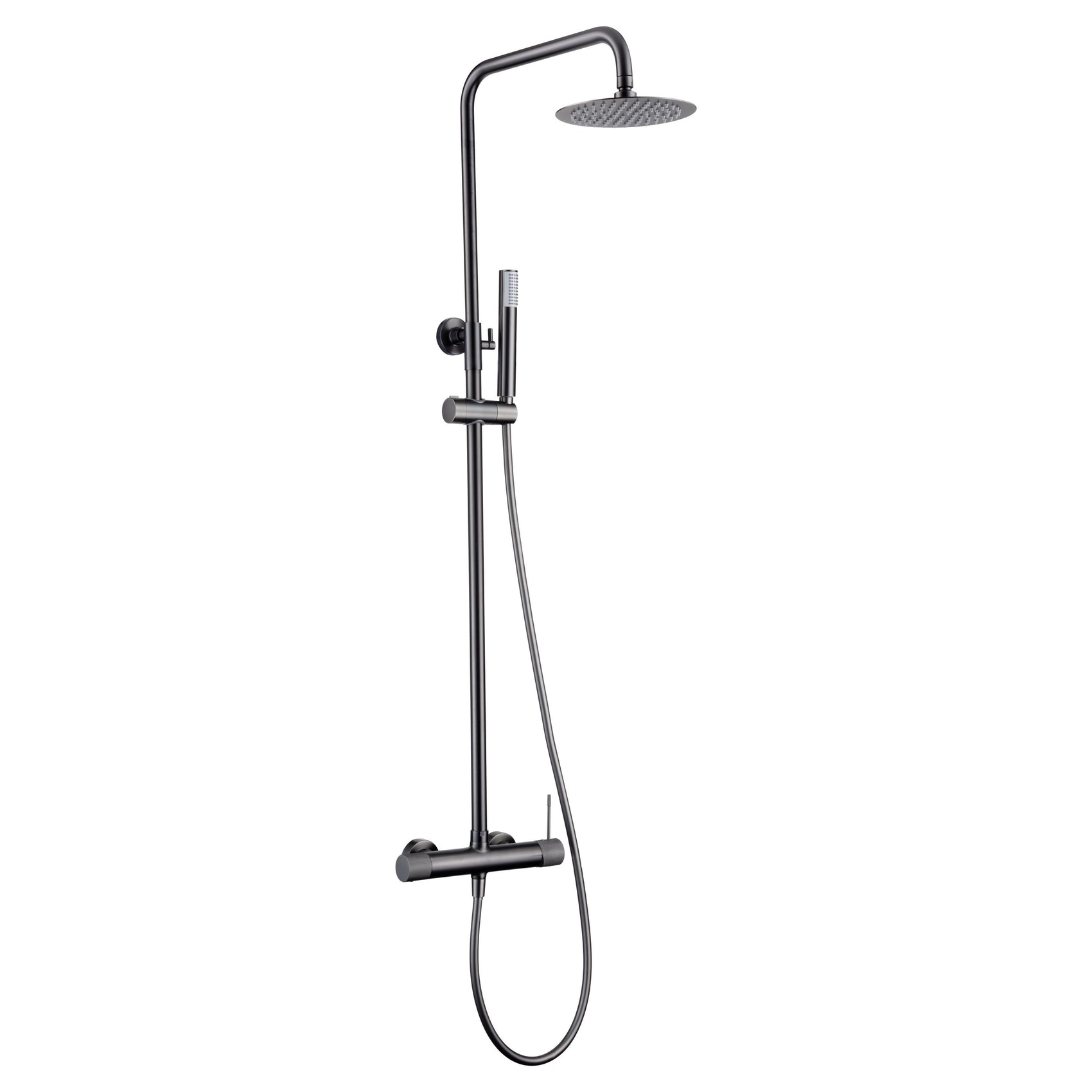 Colonna doccia miscelatore Line black gu