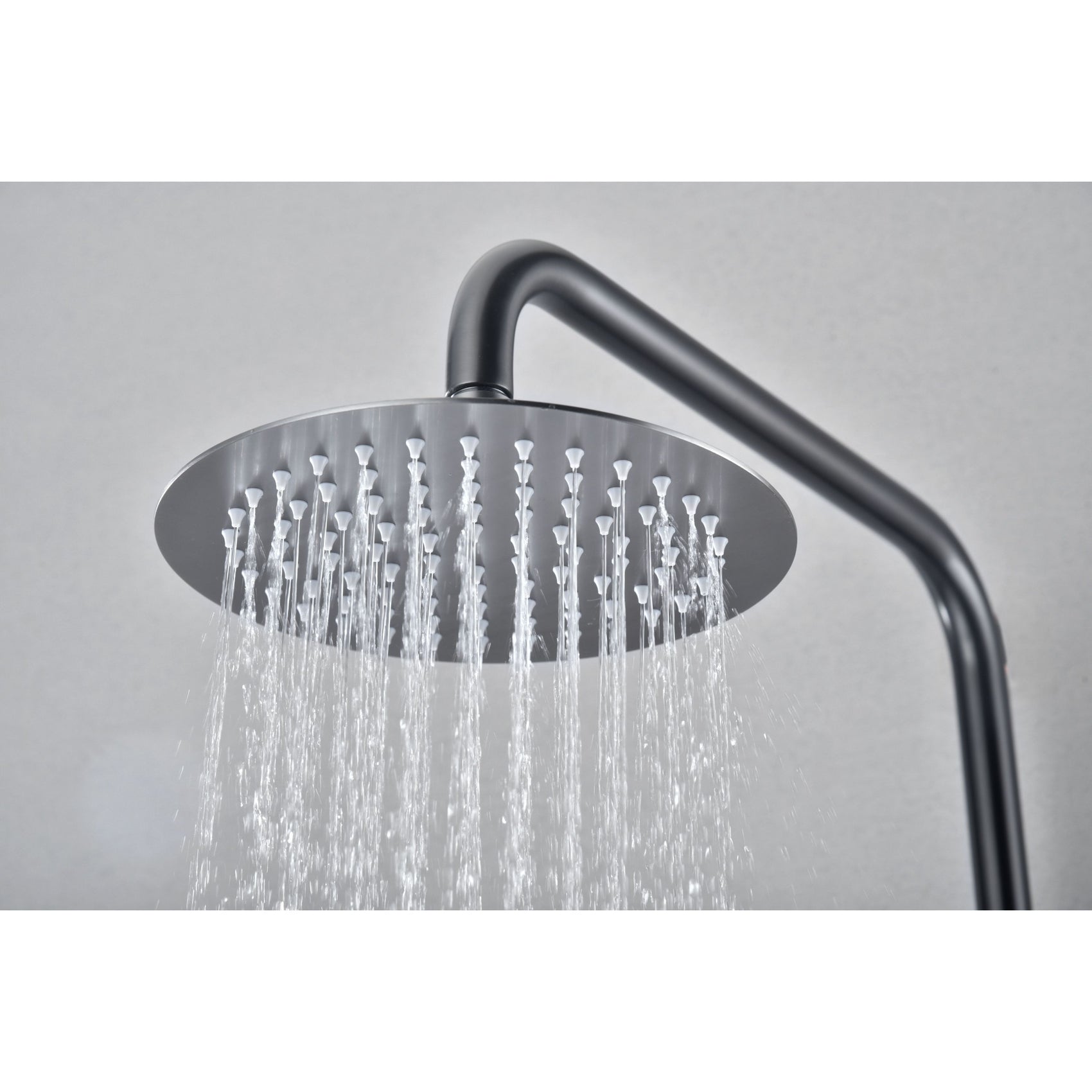 Colonna doccia miscelatore Line black gu