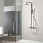 Colonna doccia miscelatore Line black gu