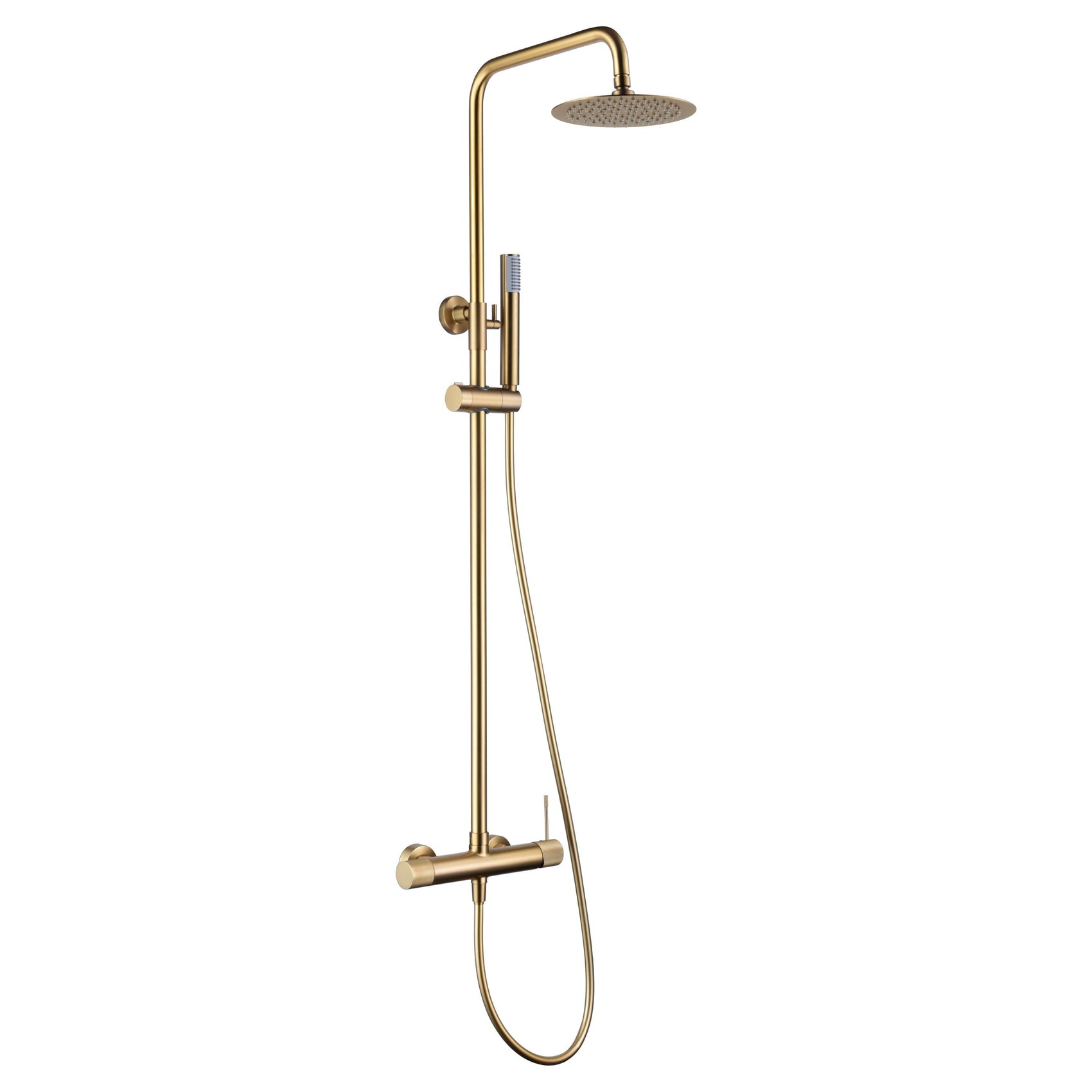 Colonna doccia miscelatore Line oro spaz