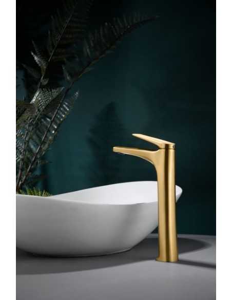 Miscelatore monocomando per lavabo alto