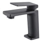 Miscelatore lavabo Fiyi nero opaco
