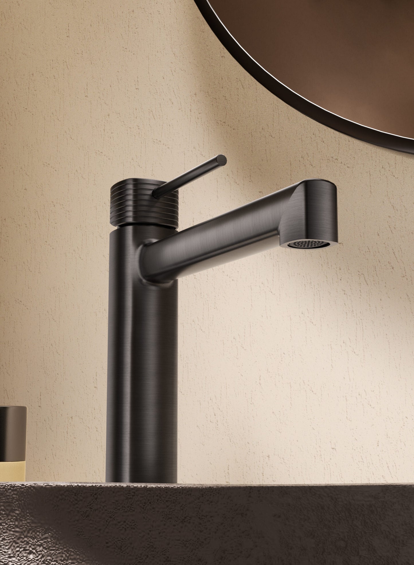 MISCELATORE MONOCOMANDO PER LAVABO ALTO