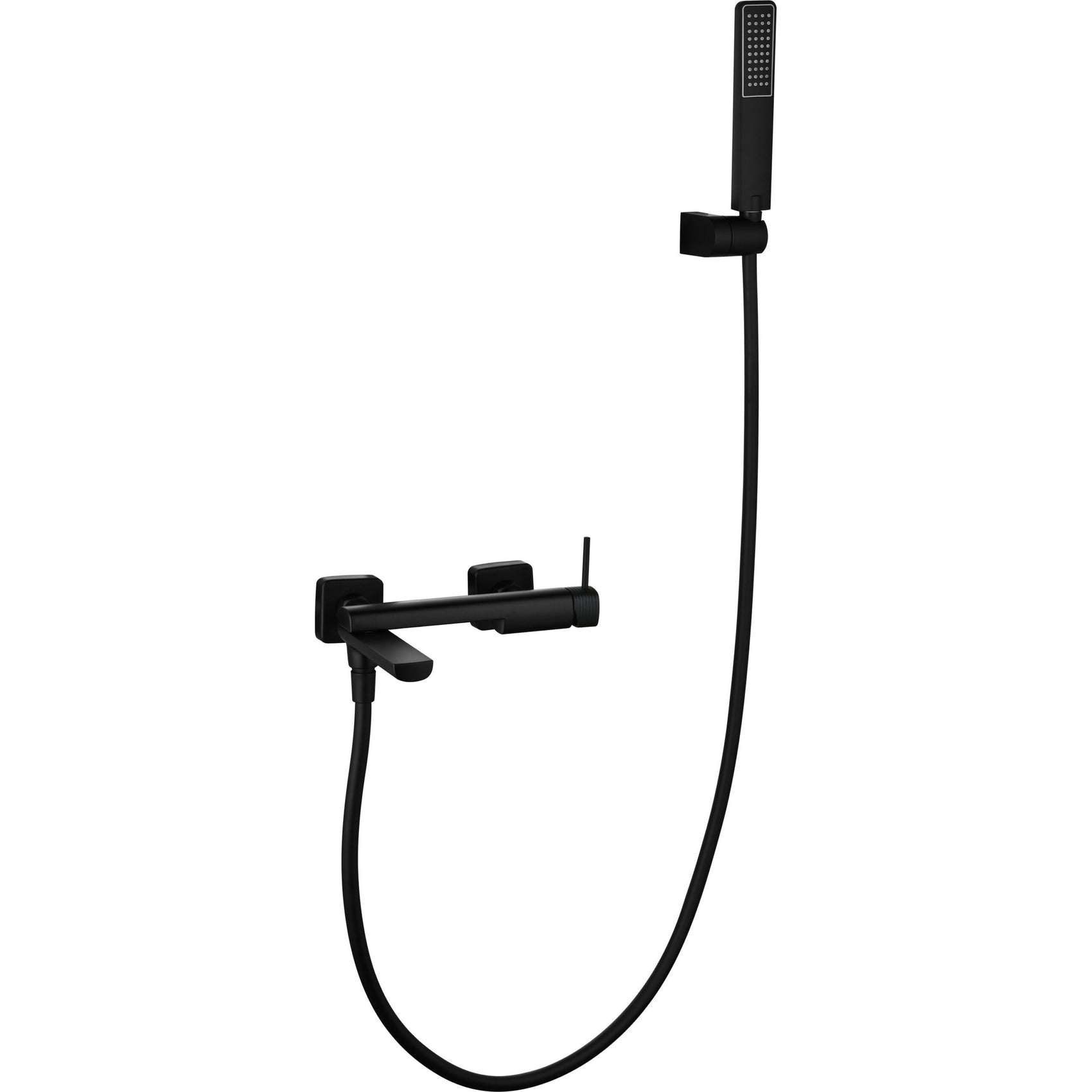 SET VASCA-DOCCIA MONOCOMANDO FIRENZE NER