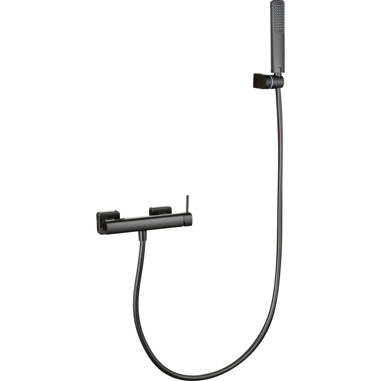 SET DOCCIA MONOCOMANDO FIRENZE NERO CANN