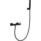 SET DOCCIA MONOCOMANDO FIRENZE NERO OPAC