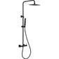 SET DOCCIA MONOCOMANDO FIRENZE NERO OPAC