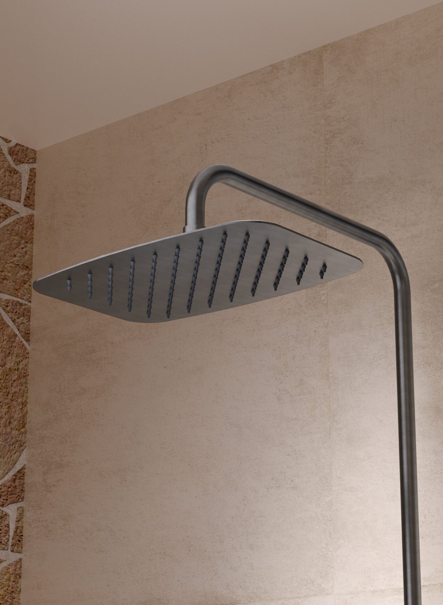 SET DOCCIA MONOCOMANDO FIRENZE NERO OPAC