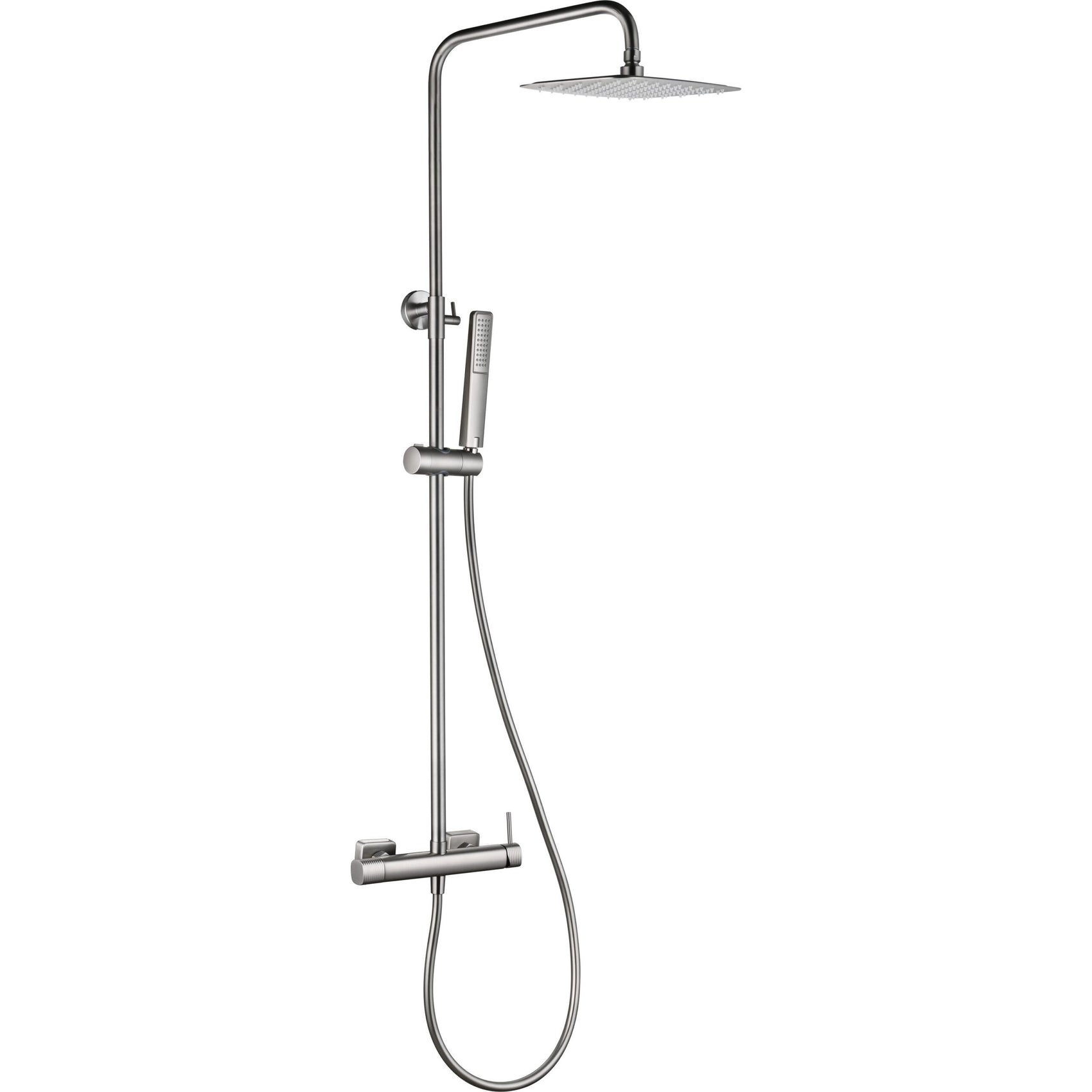 SET DOCCIA MONOCOMANDO FIRENZE NICHEL SP