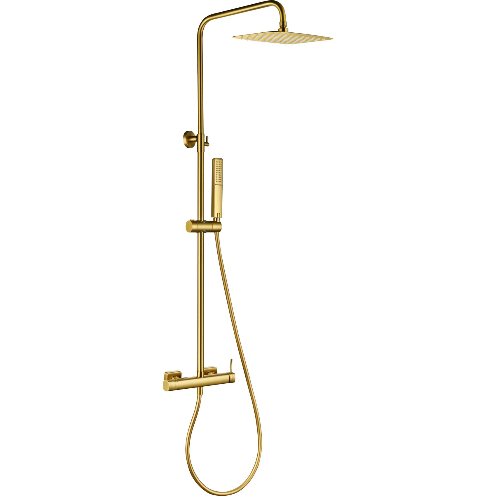 SET DOCCIA MONOCOMANDO FIRENZE ORO SPAZZ