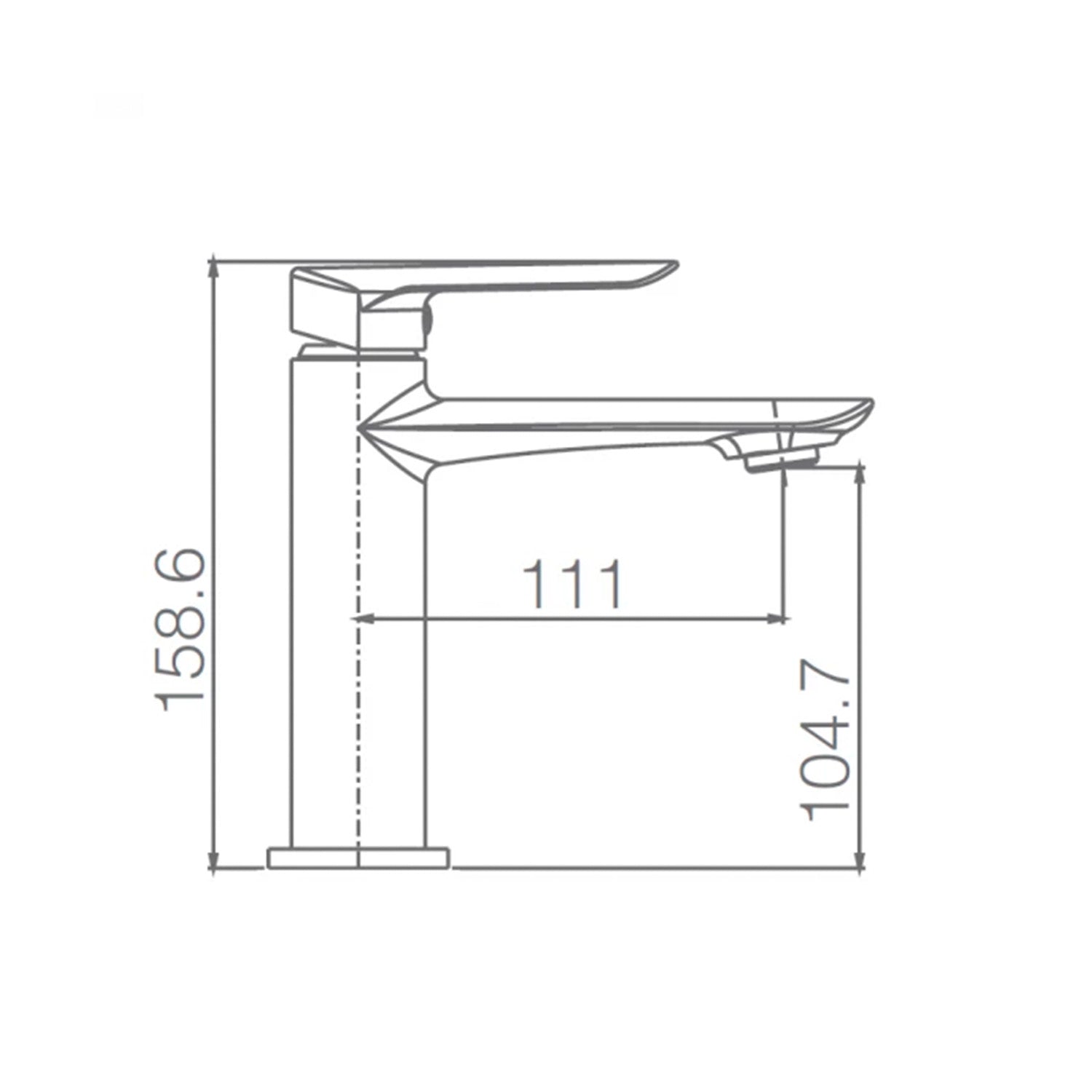 Miscelatore lavabo Ural