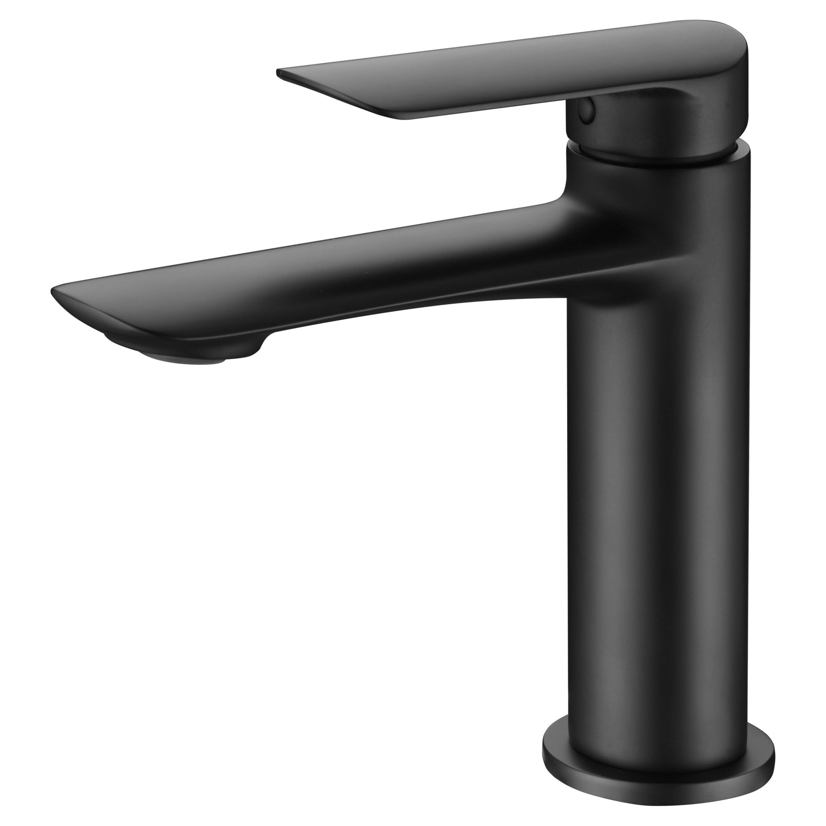 Miscelatore lavabo Ural nero opaco