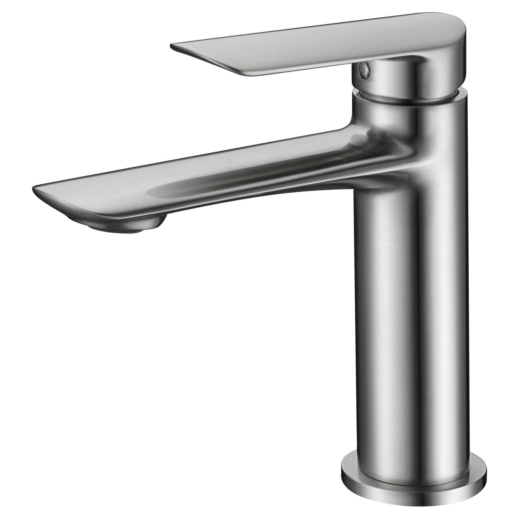 Miscelatore lavabo Ural nikel spazzolato