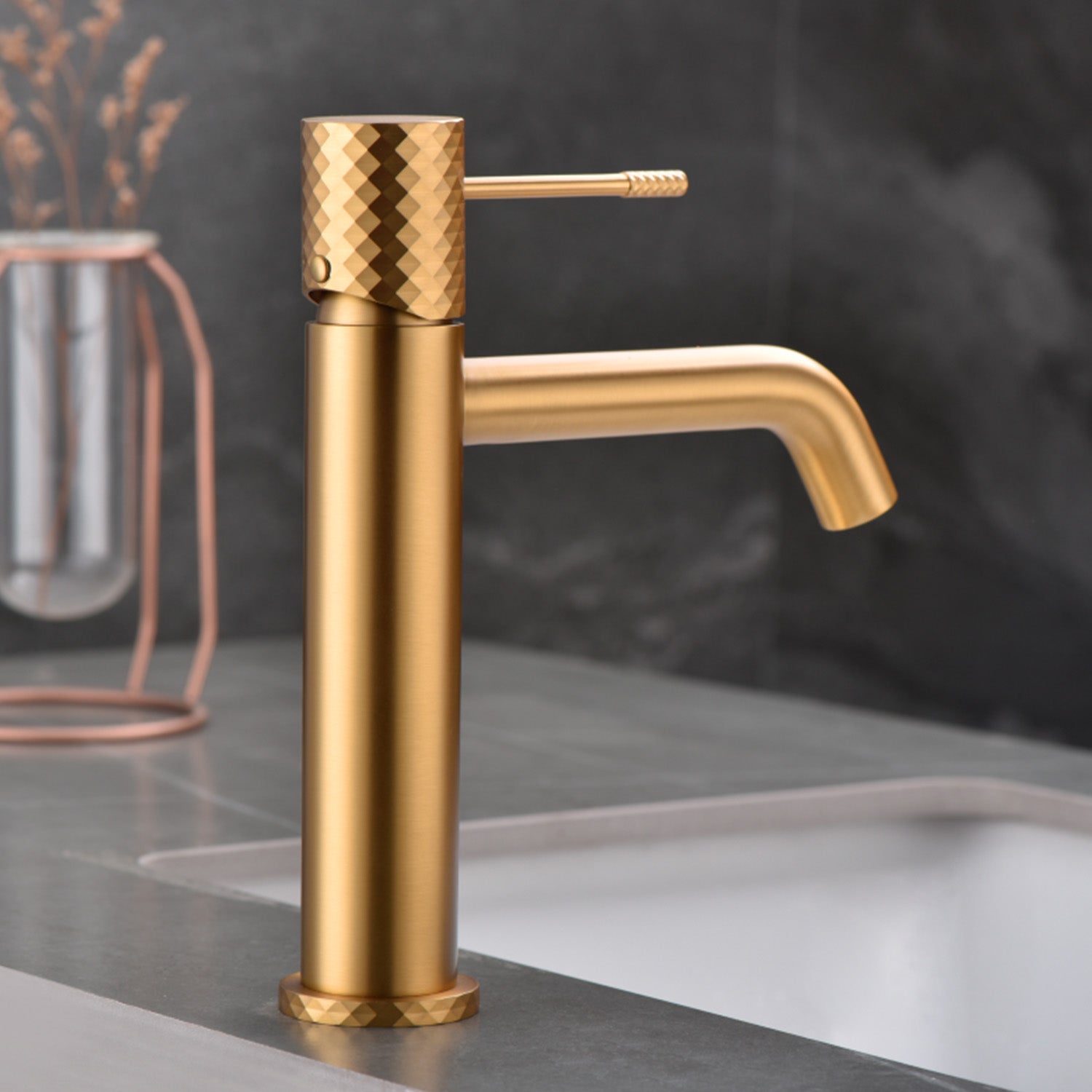 Miscelatore monocomando per lavabo Genov