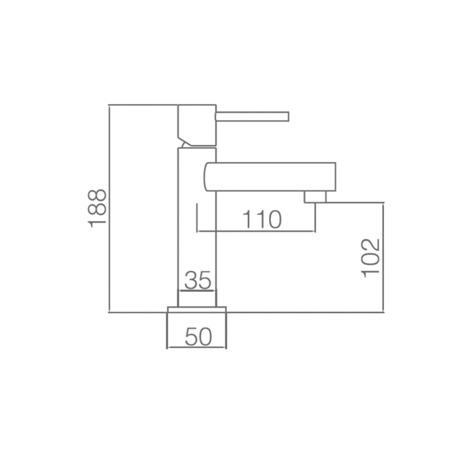 Miscelatore lavabo Moscú accaio S316