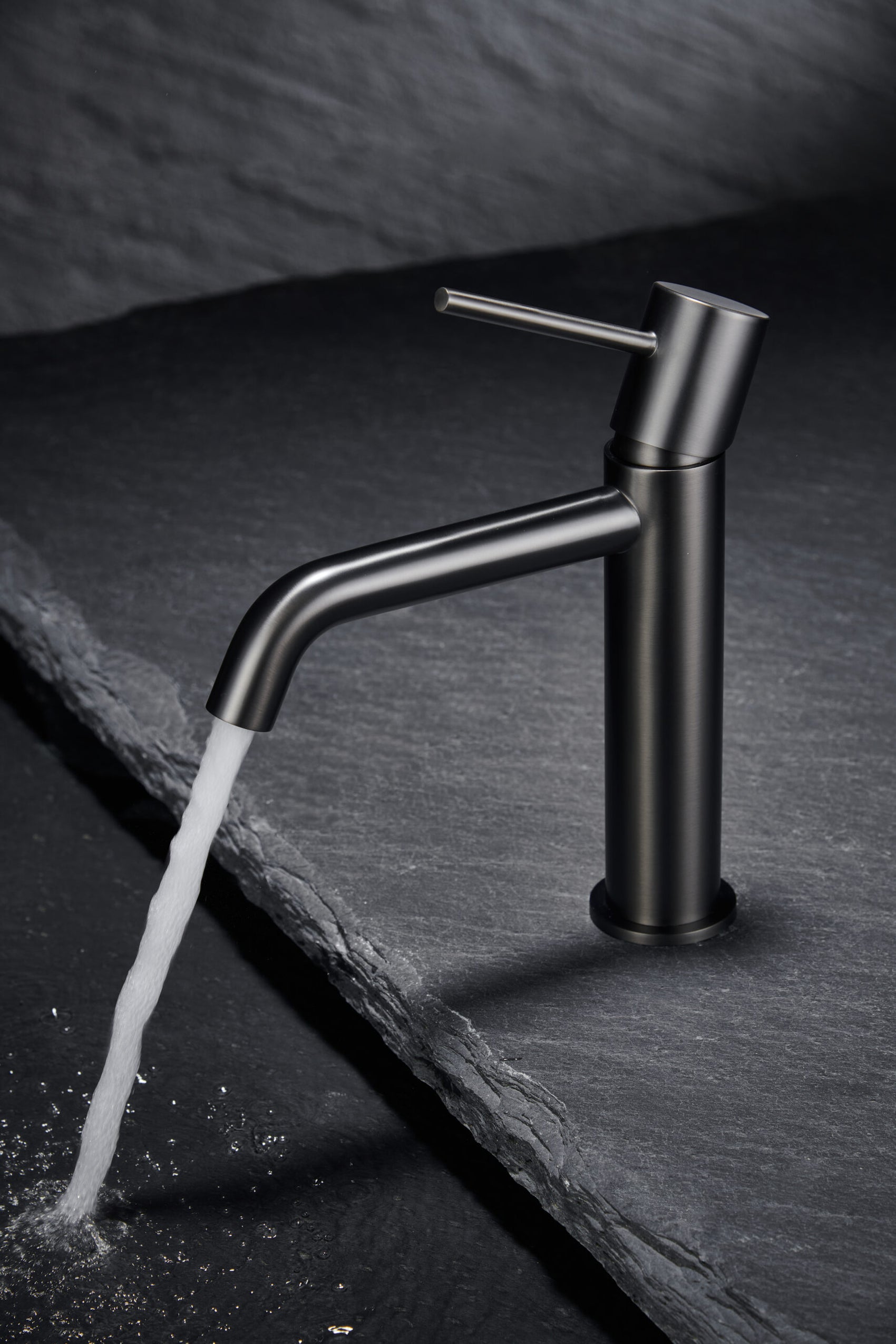 Miscelatore lavabo Monza black gun metal