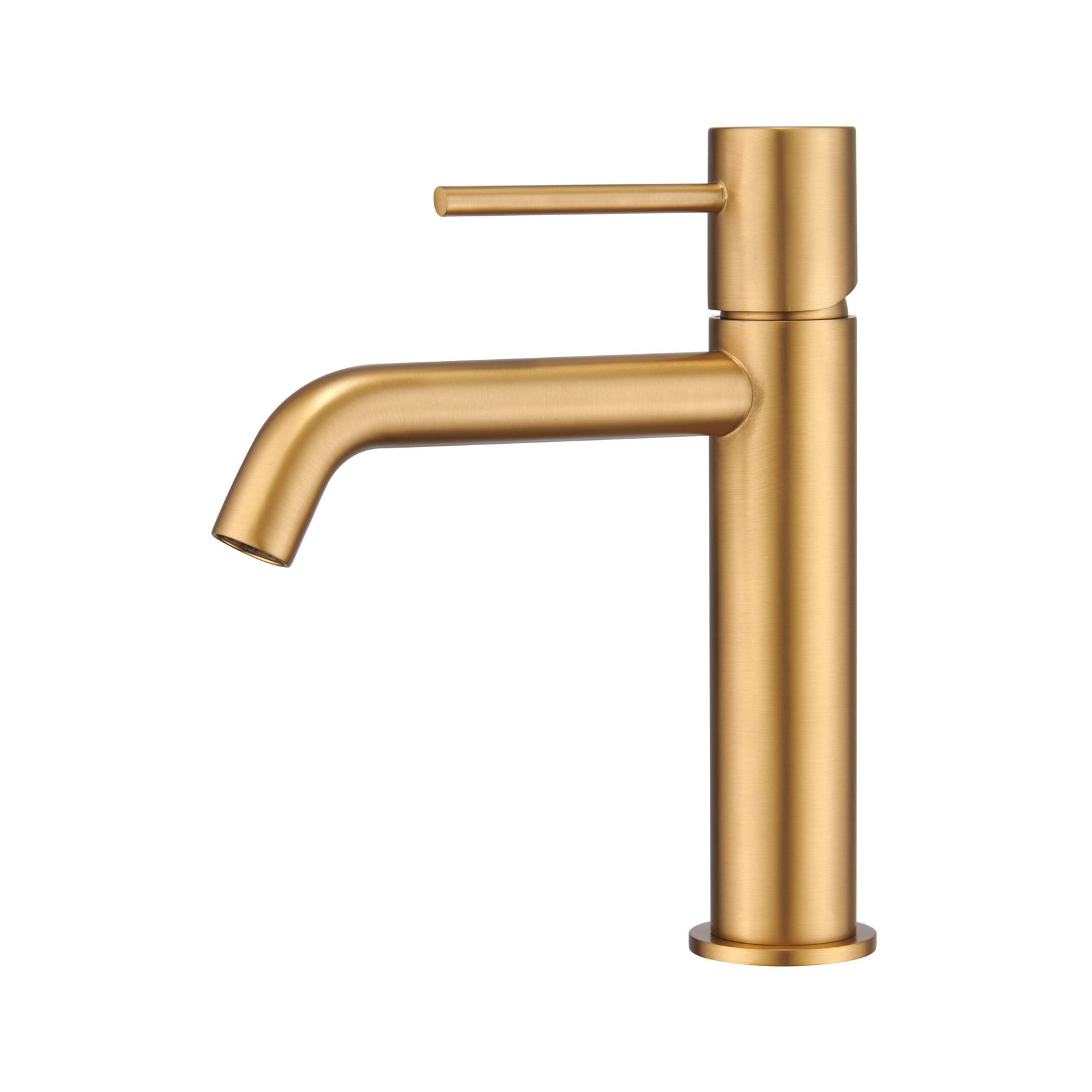 Miscelatore lavabo Monza oro spazzolato