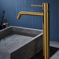 Miscelatore lavabo alto Monza oro spazzo