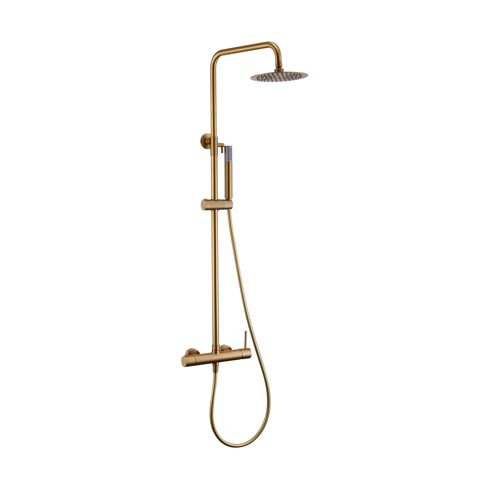 colonna doccia monza oro spazzolato qualita design ed eleganza garantiti