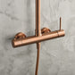 colonna doccia monza oro rosa design elegante qualita top compra ora
