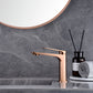 Miscelatore lavabo Nápoles oro rosa spaz