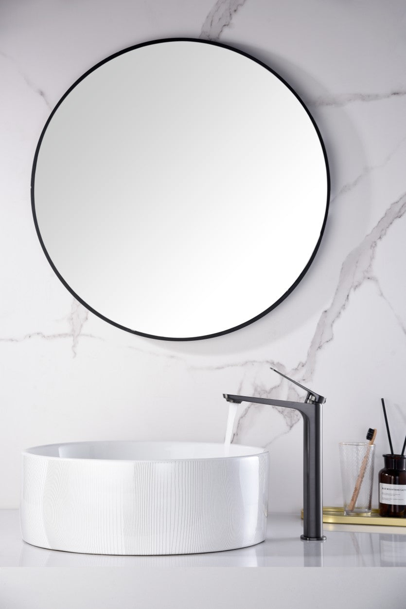 Miscelatore lavabo alto Nápoles black gu